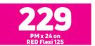 Tecno Spark 5 4G Smartphone-On Red Flexi 125