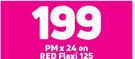 Samsung Galaxy A3 Core 4G Smartphone-On Red Flexi 125