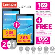 Lenovo M7 3G 7" Tablet-Each
