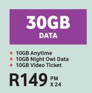 Vodacom Red Hot Dealz-30GB Data