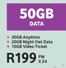 Vodacom Red Hot Dealz-50GB Data