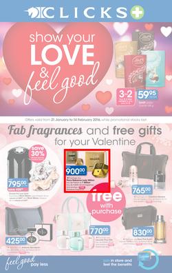 Clicks : Show Your Love & Feel Good (21 Jan - 14 Feb 2016), page 1