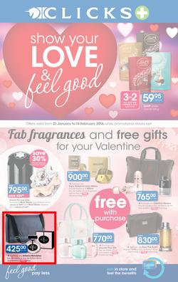 Clicks : Show Your Love & Feel Good (21 Jan - 14 Feb 2016), page 1