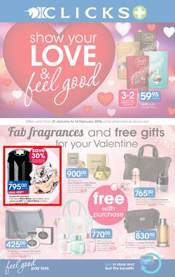 Clicks : Show Your Love & Feel Good (21 Jan - 14 Feb 2016), page 1