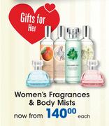 Women's Fragrances & Body Mists-Each