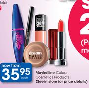 Maybelline Colour Cosmetics Products-Each