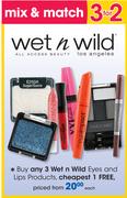 Wet n Wild Eyes And Lips Products-Each