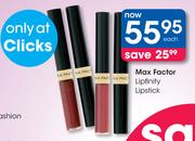 Max Factor Lipfinity Lipstick-Each