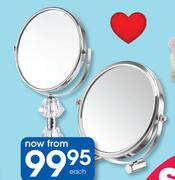 Clicks 2-Way Chrome Mirror With Acrylic Ball-Each