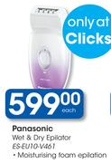 Panasonic Wet & Dry Epilator ES-EU10-V461