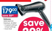 Safeway 2200 Watt DC Hairdryer JA-2852