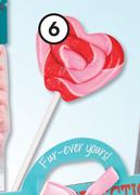 Clicks Strawberry Heart Lolly-25g