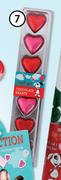 Clicks 6-Piece Milk Choc Hearts-36g