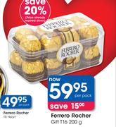 Ferrero Rocher Gift T16-200g Per Pack