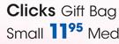 Clicks Gift Bag Small-Each
