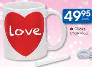 Clicks Chalk Mug-Each