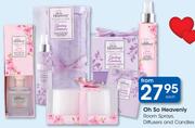 Oh Son Heavenly Room Sprays, Diffusers And Candles-Each
