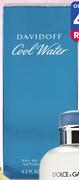 Davidoff For Men Cool Water Eau De Toilette-125ml