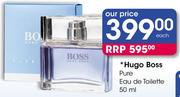 Hugo Boss Pure Eau De Toilette-50ml Each