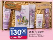Oh So Heavenly Lavender Luxury Gardening Gift Set-Per Set
