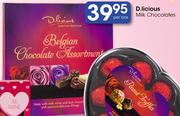 D.Licious Milk Chocolates-Per Box