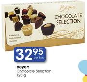 Beyers Chocolate Selection-125g Per Box