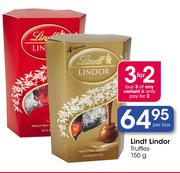 Lindt Lindor-Truffles-150g Per Box