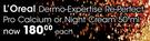 L'Oreal Dermo-Expertise Re-Perfect Pro Calcium Or Night Cream-50Ml