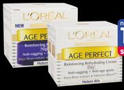 L'Oreal Dermo-Expertise Age Perfect Day Or Night Cream 50Ml Or Eye Cream-150Ml