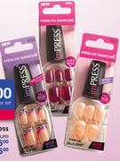 Broadway Impress Press-On Polish Manicure Plain-Per Set