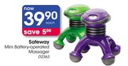 Safeway Mini Battery-Operated Massager-D2363 Each