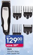 Wahl Homepro Basic Hair Clipper Set-Per Set