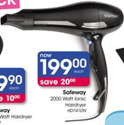 Safeway 2000W Ionic Hairdryer HD741DN