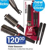 Vidal Sassoon Radiance Collection Brushes-Each