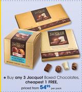 Jacquot Boxed Chocolates-Per Pack