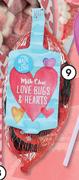 Clicks 10 Piece Milk Choc Love Bugs & Hearts