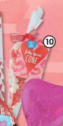 Clicks Red & White Jelly Bean Cone-90g
