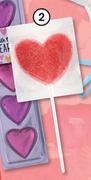 Clicks Jelly Heart Lolly-30g