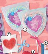 Clicks Heart Mallow Lolly