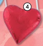 Clicks Solid Milk Choc Heart-30g