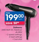 Safeway 2200 Watt DC Hairdryer JA-2852