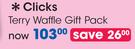 Clicks Terry Waffle Gift Pack