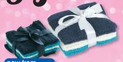 Clicks 3 Piece Guest Towel Set-Per Set