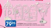 Clicks Metal Jewellery Holders-Each