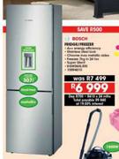 Bosch 307Ltr Metallic Fridge/Freezer KGW36XL30S