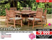 7-Piece Sheraton Patio Set With Free Lazy Susan