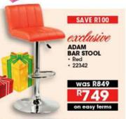 Adam Bar Stool Red-Each