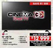 LG 55" LED TV 55LF650