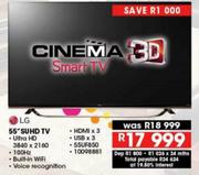 LG 55" SUHD TV 55UF650