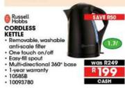 Russell Hobbs 1.7L Cordless Kettle